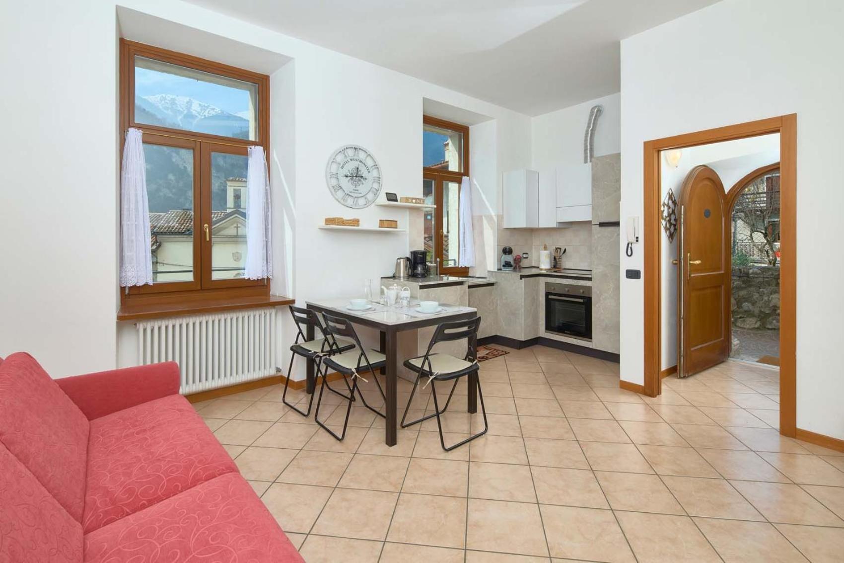 Appartamento Ania Vista Castello Tenno Buitenkant foto